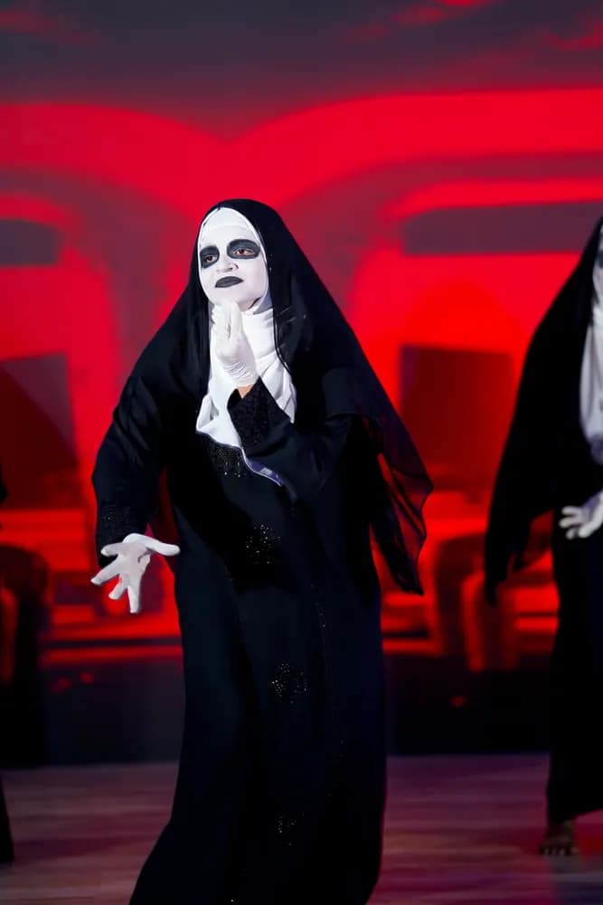 A costumed performance at Finspiration