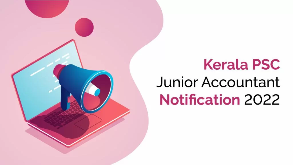 Kerala PSC Junior Accountant Notification 2022 - Finprov Learning