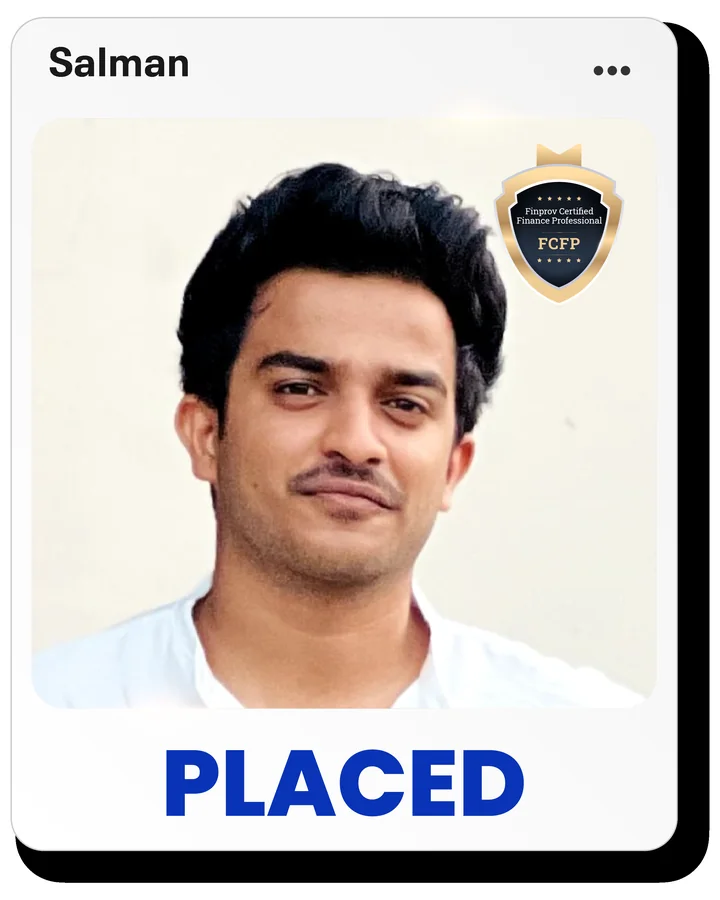 Finprov learner placement success story 5
