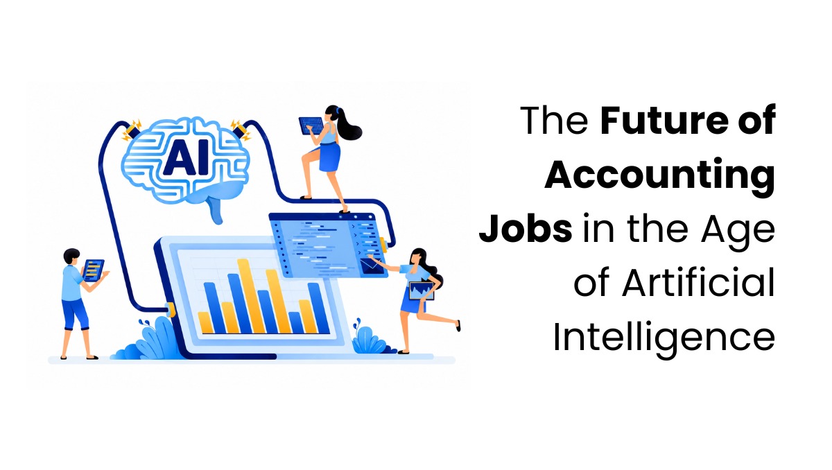 vector image representing future of accounting jobs in the age of AI
