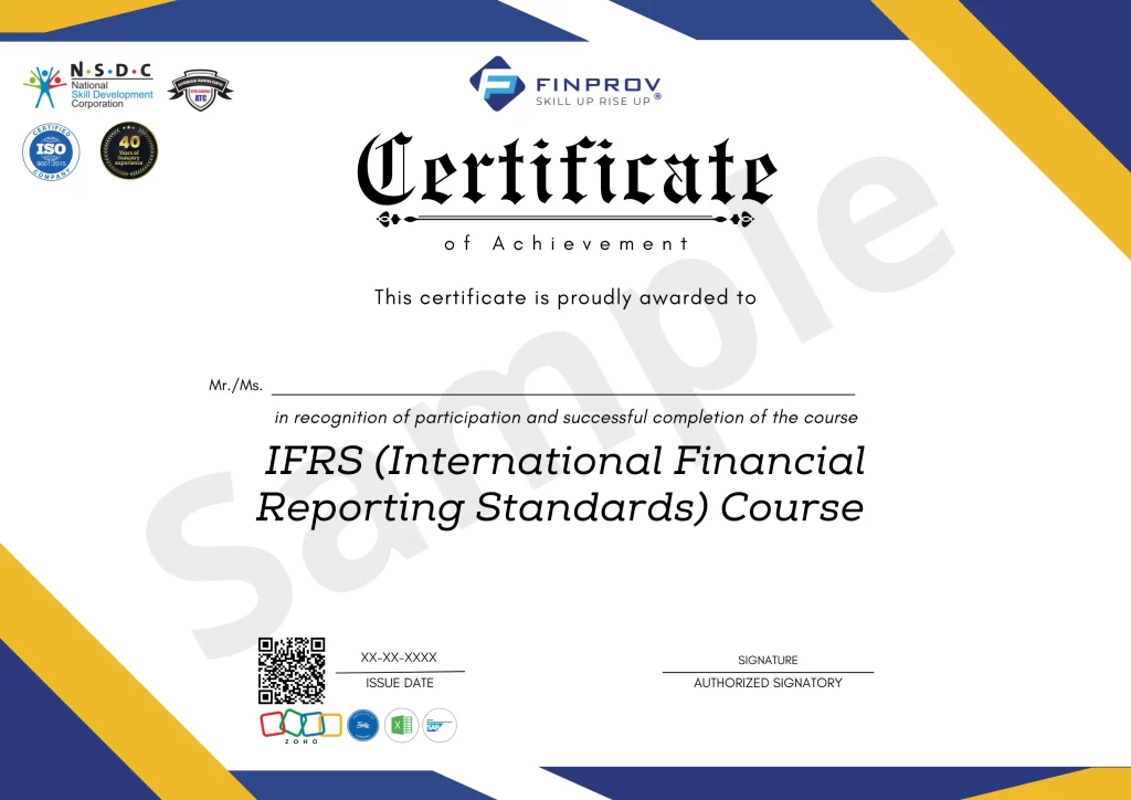 IFRS certificate