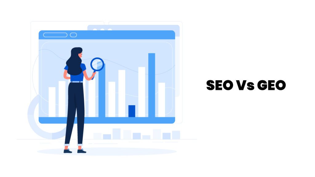 SEO Vs GEO - blog featured image