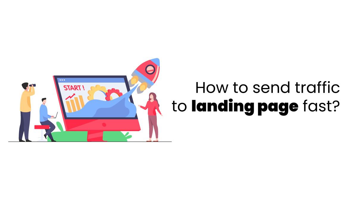 featured image showing how to drive traffic to loading page
