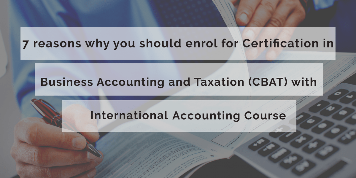 business accounting and taxation