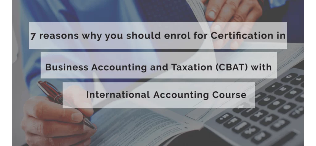 featured image of Reasons for choosing a CBAT course