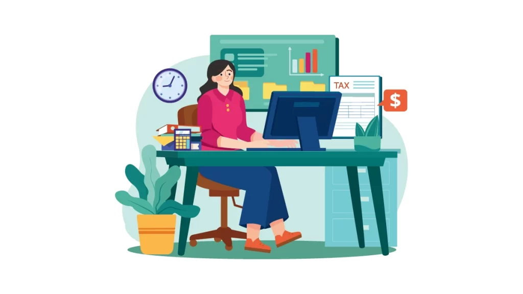 vector image showing How to become a company secretary