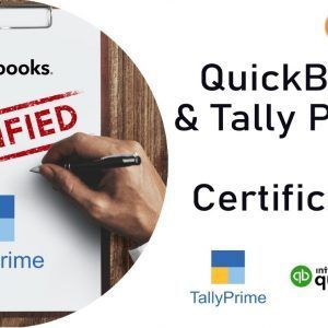QuickBooks and Tally Prime with Certificartion Training