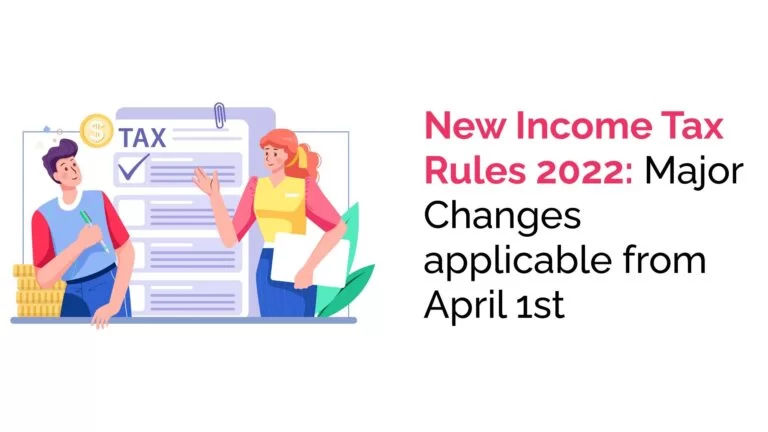 New Income Tax Rules