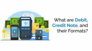 debit credit notes with formats