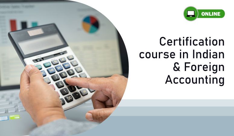 certification course in Indian & foreign accounting
