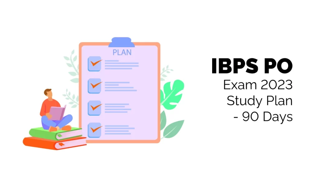IBPS PO exam study plan