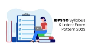 IBPS SO Syllabus