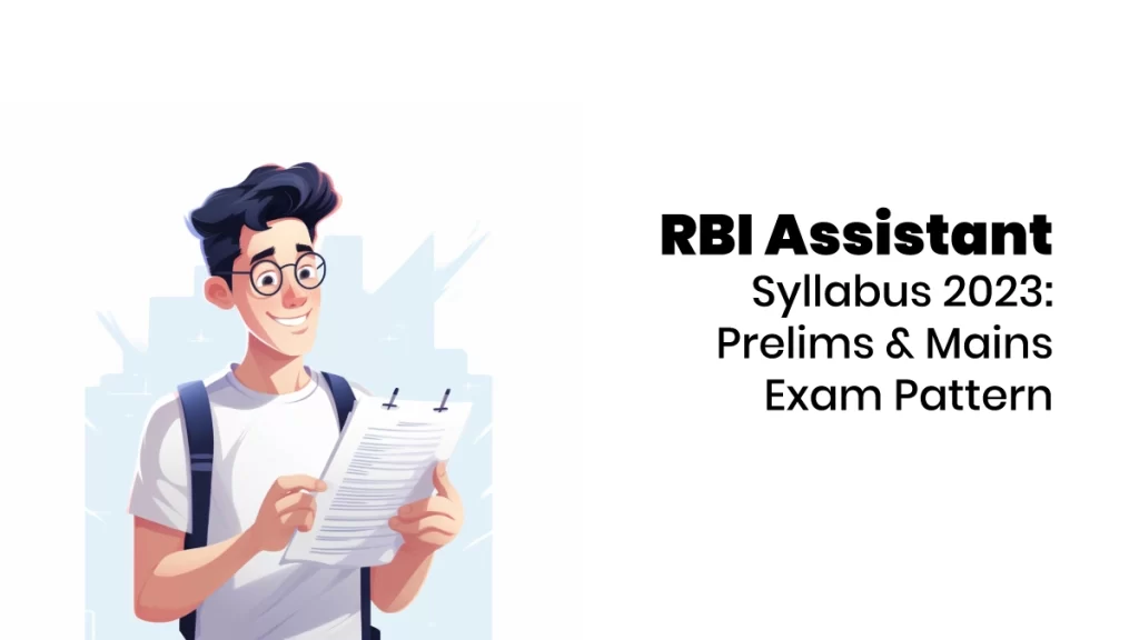 RBI Assistant Syllabus