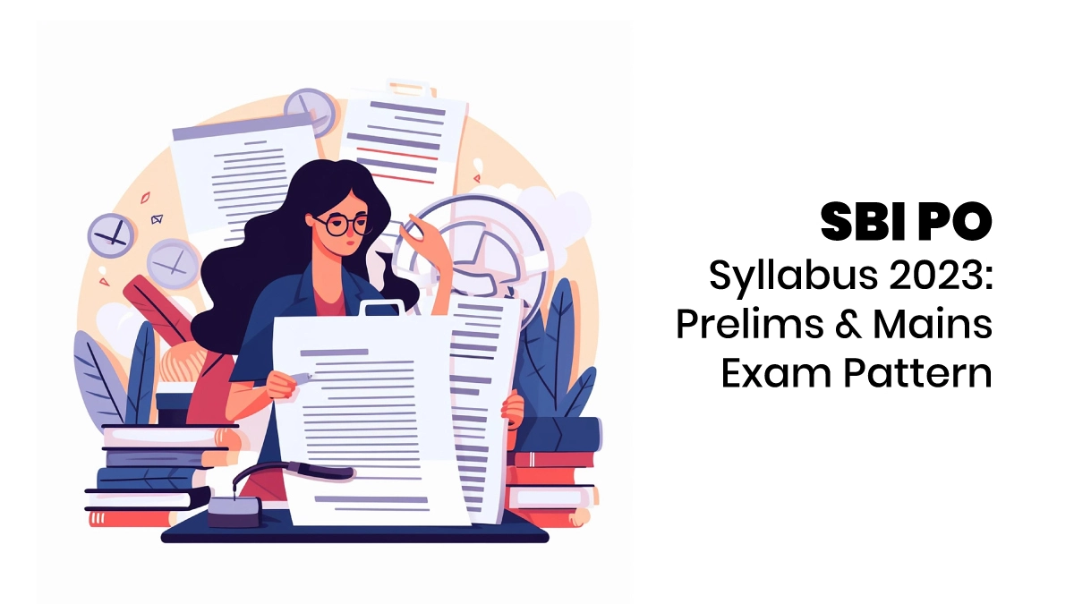 SBI PO Syllabus