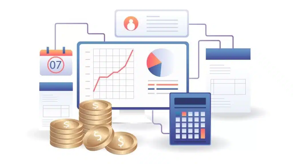 vector image on Benefits of Double-Entry Accounting System