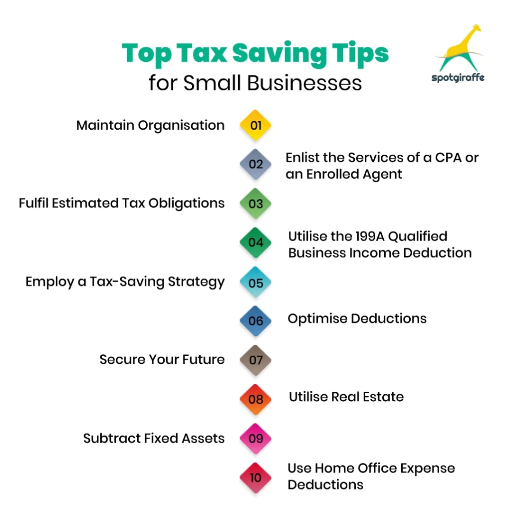 Tax Saving Tips for Small Businesses