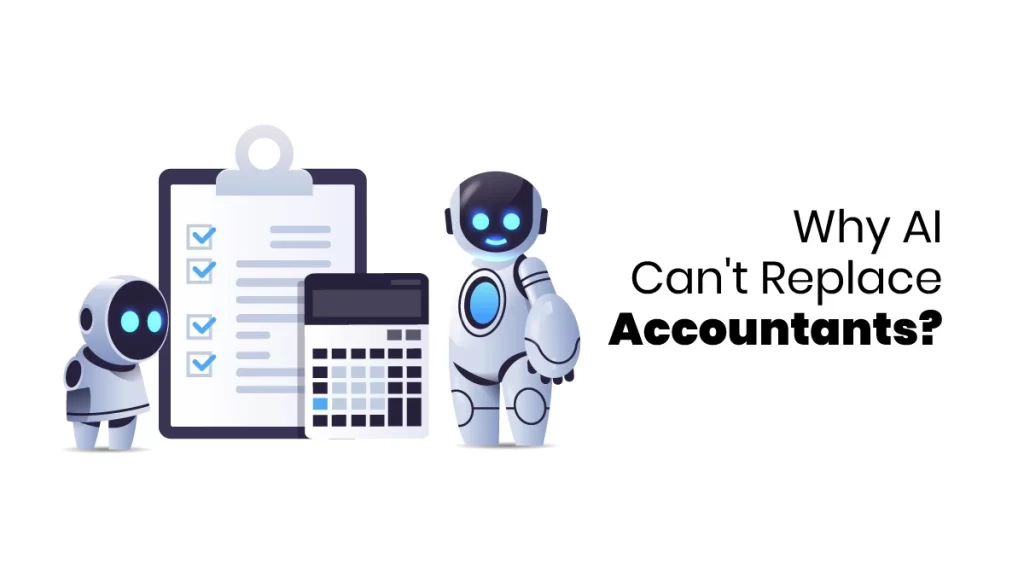 AI can't replace accountants Blog Feature image