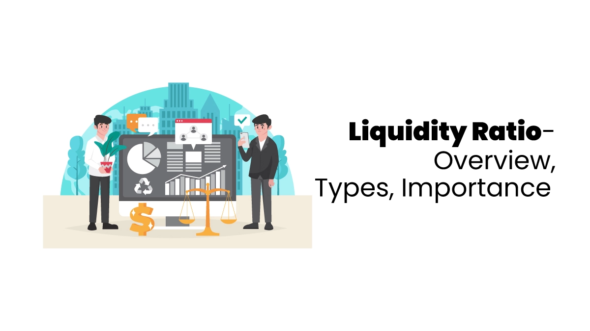 vector image of liquidity ratios