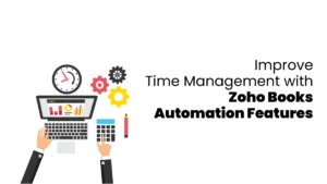 time management with zoho books automation features