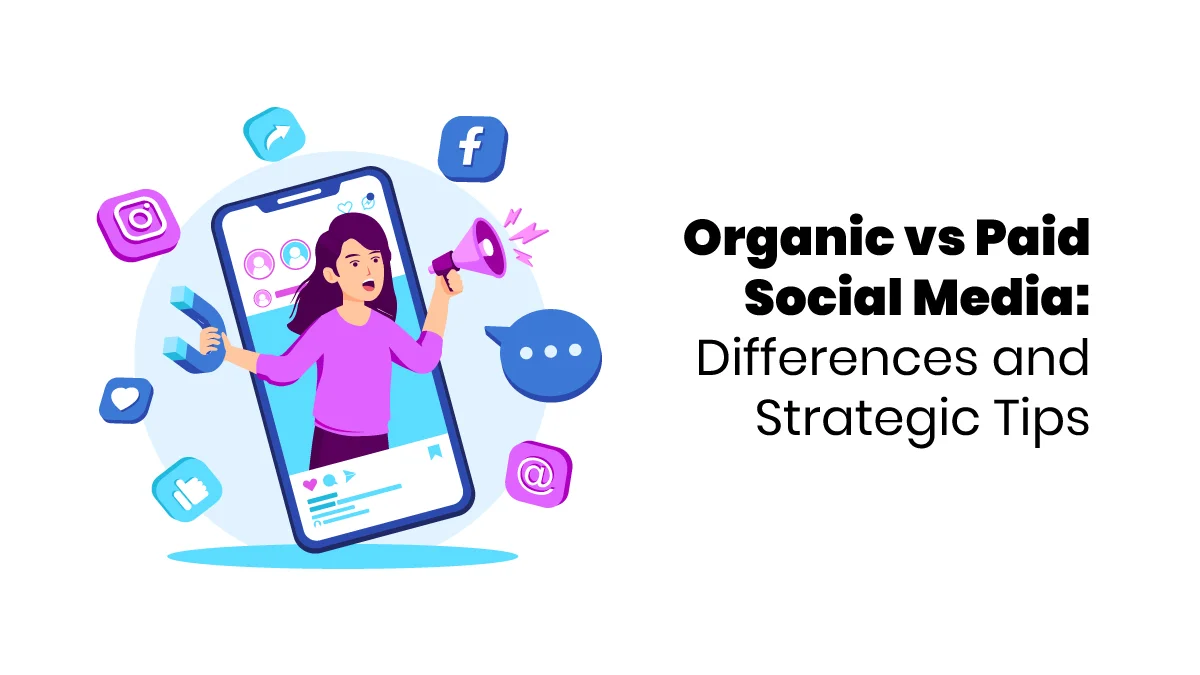 organic and paid social media