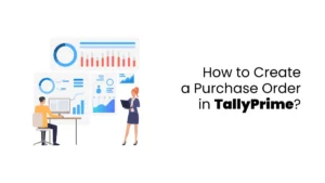 vector image of purchase order in tally prime