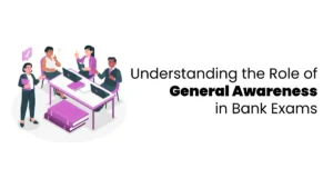 vector image of general awareness in bank exam