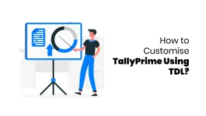 vector image showing tallyprime using tdl