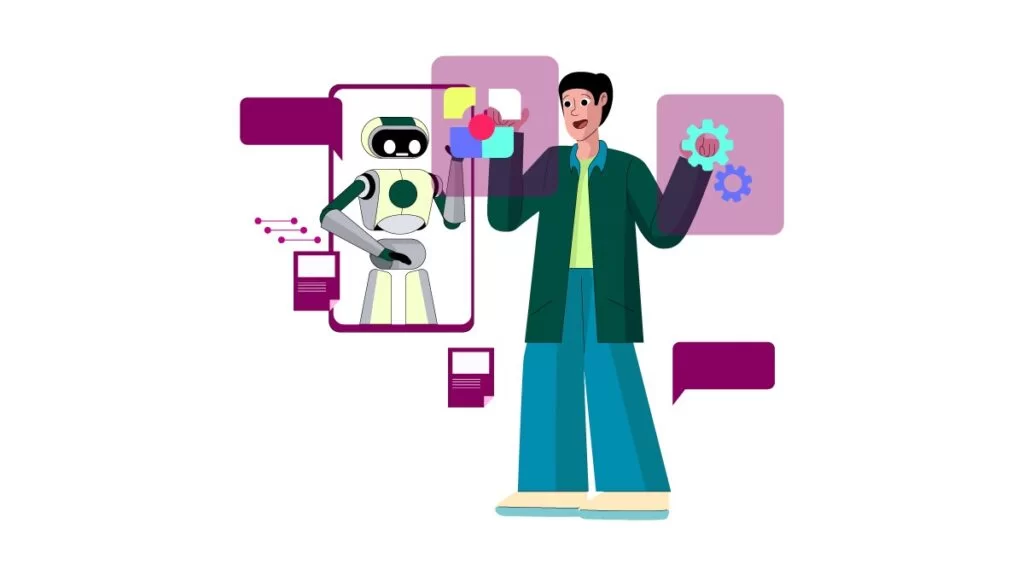 vector image on Will AI Replace Digital Marketers