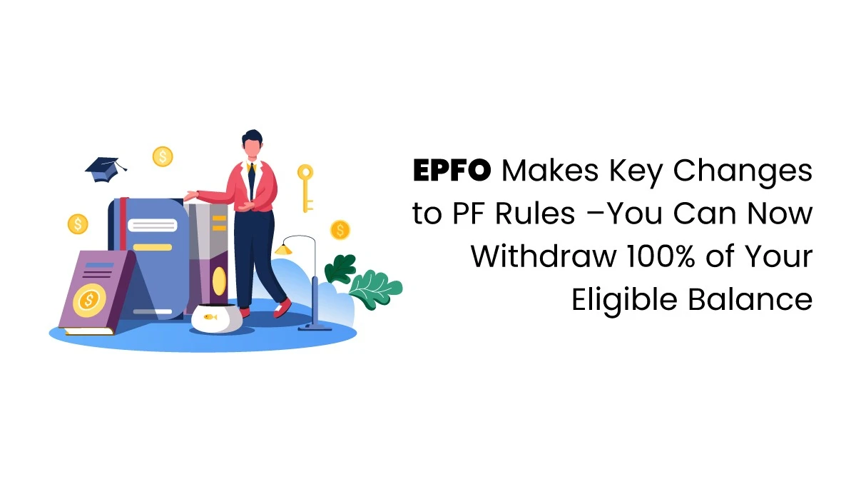 vector image representing EPFO rule change