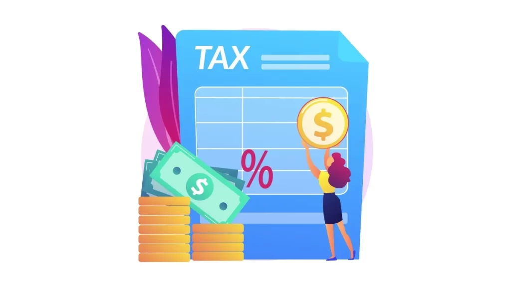 vector image representing Capital Gains into Startup Growth
