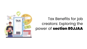 vector image showing Tax Benefits for job creators