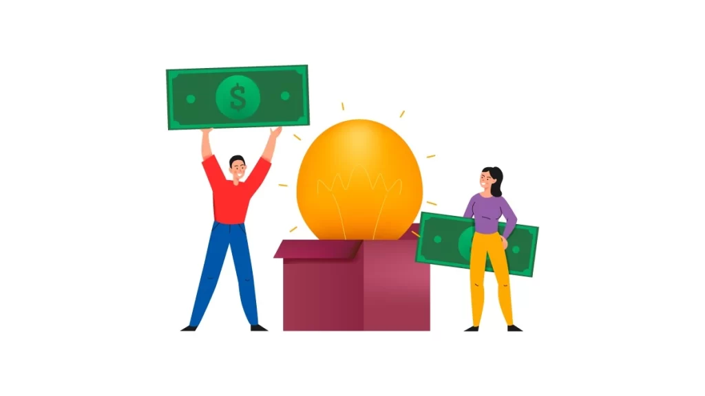 vector image representing tax benefits for job creators