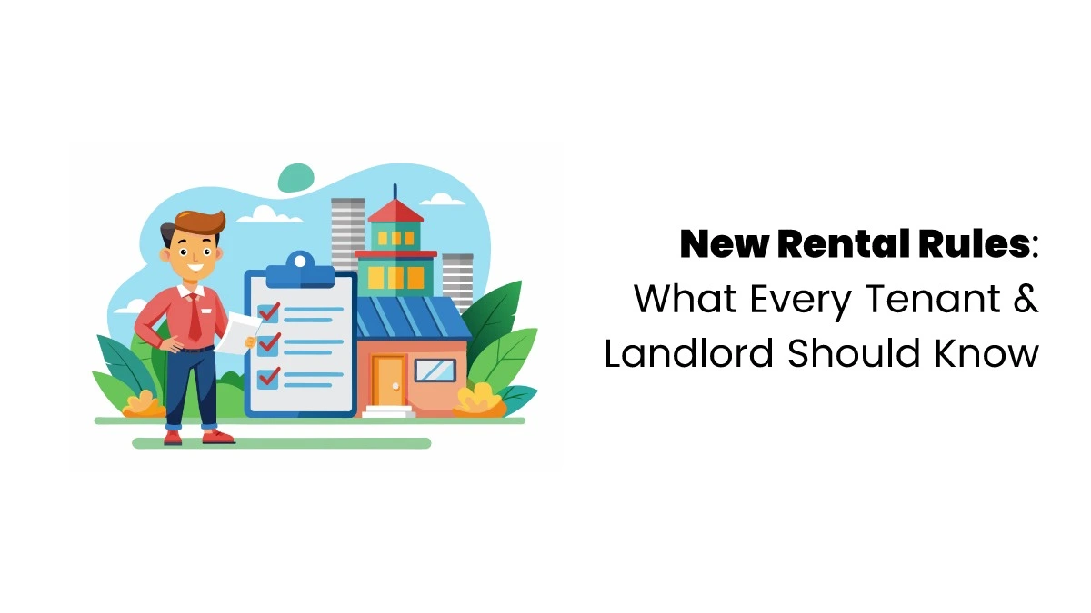 new rental rules vector image