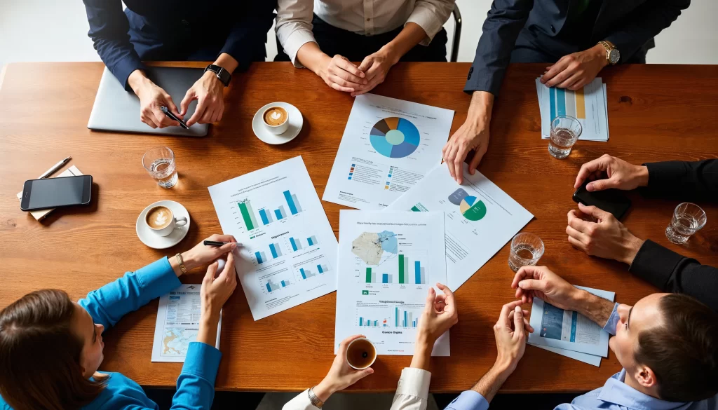 business team meeting 1 1