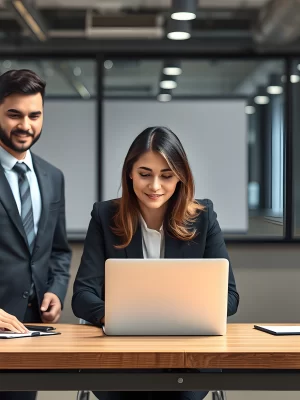 business team professional occupation workplace concept isolated with white highlights