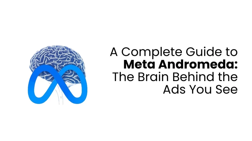 vector image showing meta andromeda