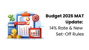 vector image showing budget mat update