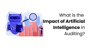 vector image showing impact of artificial intelligence in auditing