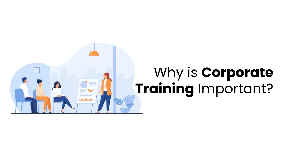 vector image showing why corporate training is important
