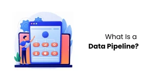 vector image representing data pipeline